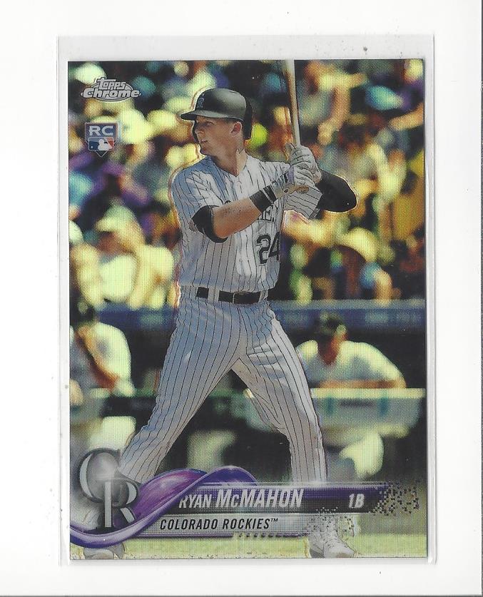 2018 Topps Chrome Refractors #21 Ryan McMahon