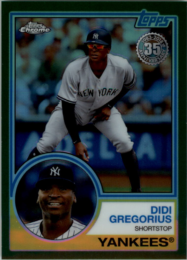 2018 Topps Chrome Baseball Card Pick (Inserts)