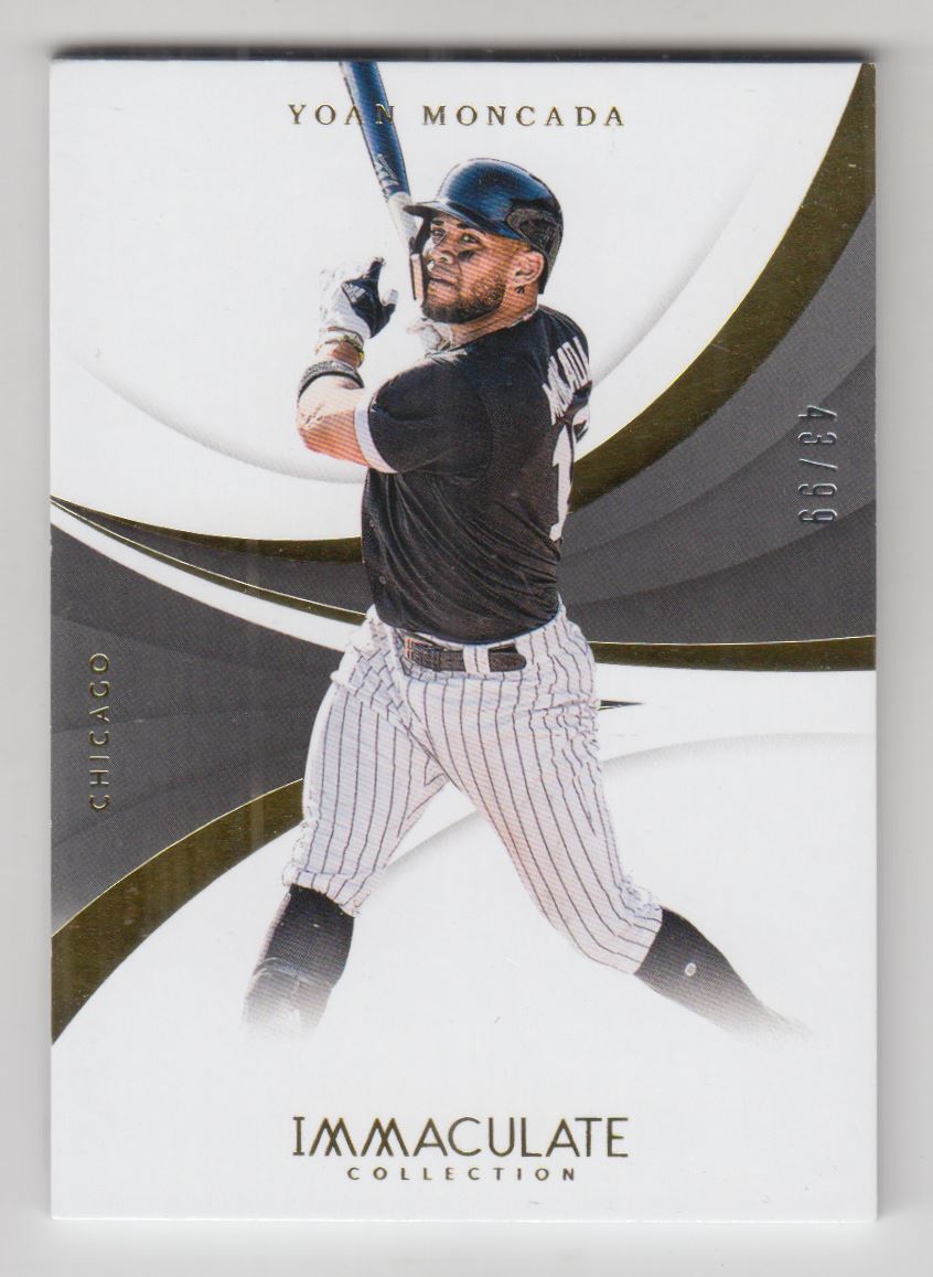 2018 Immaculate Collection #94 Yoan Moncada