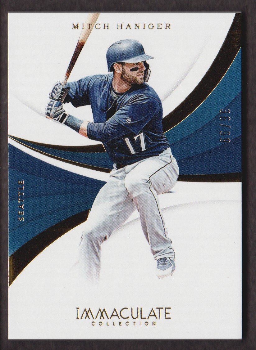 2018 Immaculate Collection #124 Mitch Haniger