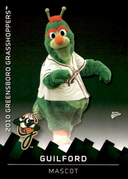 2010 Greensboro MultiAd 31 Guilford MASCOT NM Baseball Card eBay
