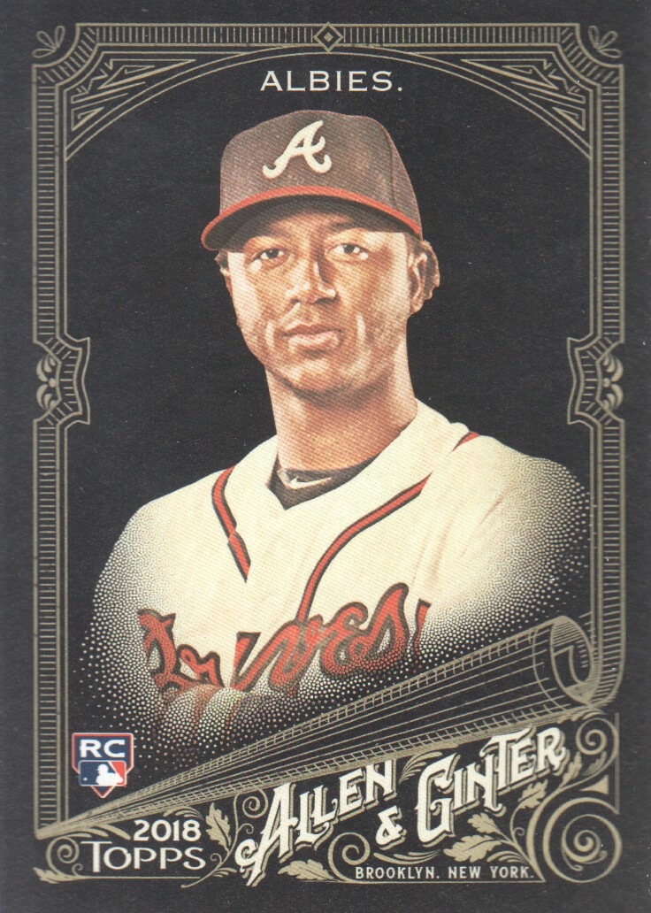 2018 Topps Allen and Ginter X #116 Ozzie Albies RC