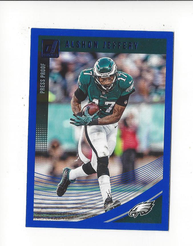 2018 Donruss Press Proof Blue #230 Alshon Jeffery