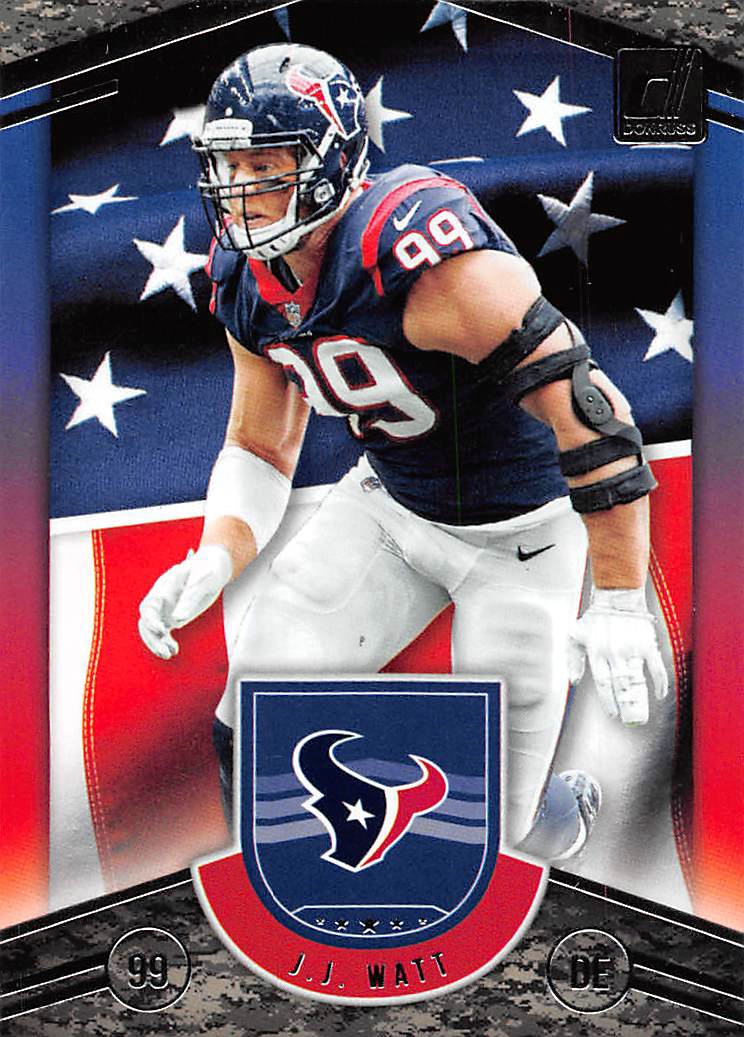 2018 Donruss Glory #8 J.J. Watt