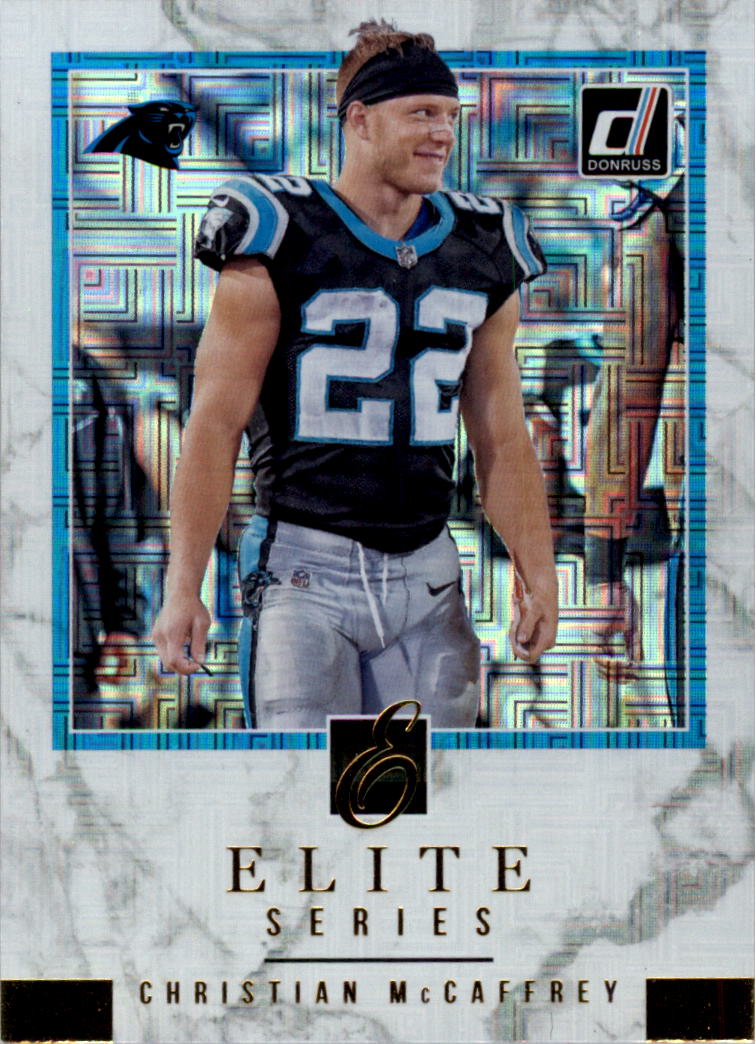 2018 Donruss The Elite Series #16 Christian McCaffrey - NM-MT