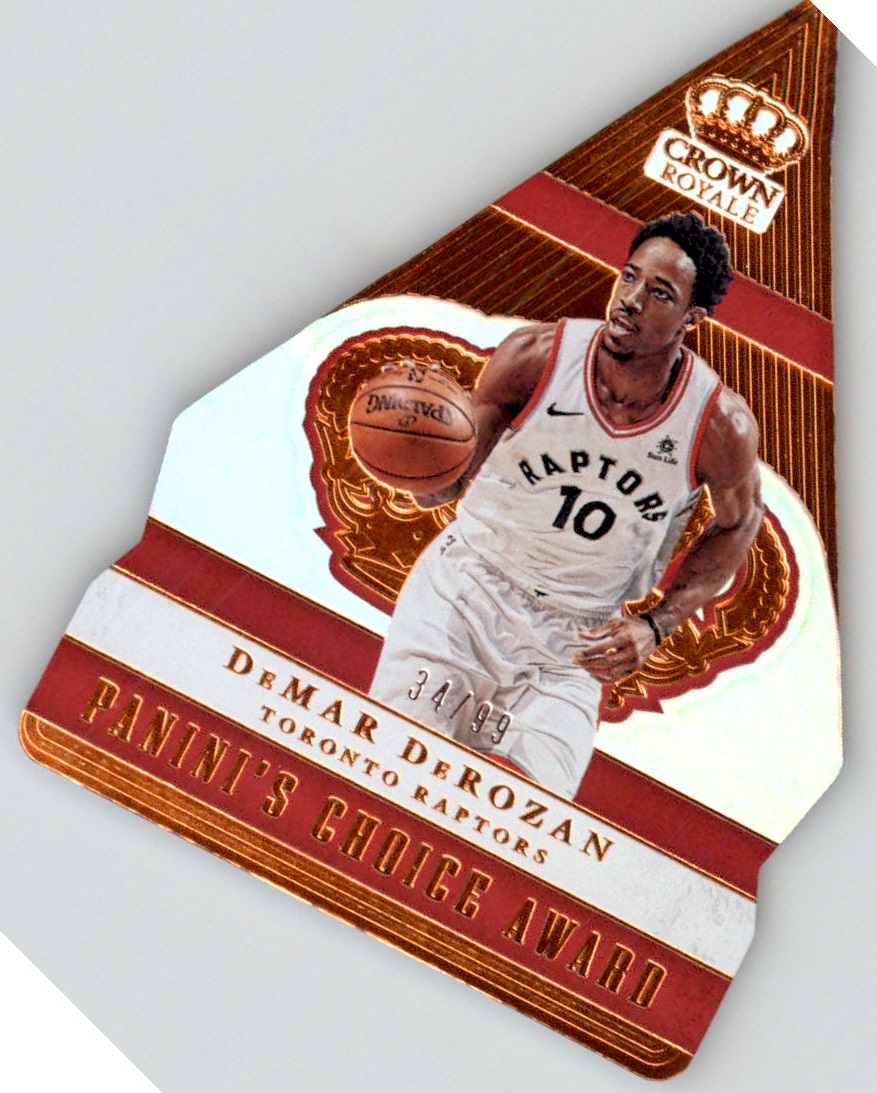 2017-18 Crown Royale Panini's Choice #23 DeMar DeRozan