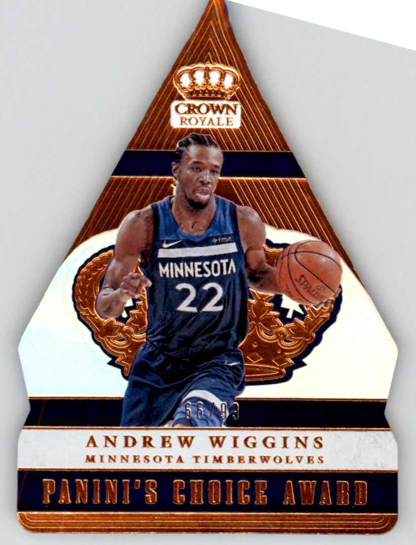 2017-18 Crown Royale Panini's Choice #35 Andrew Wiggins