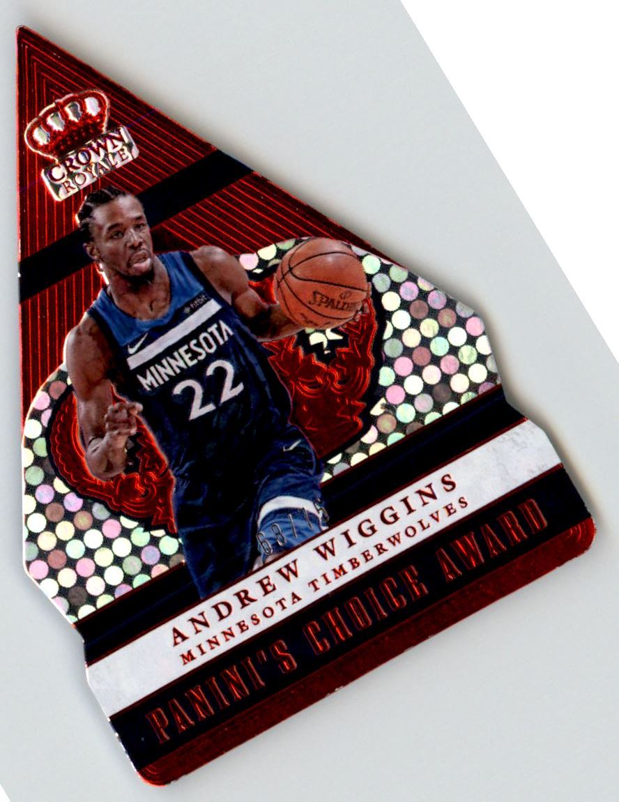 2017-18 Crown Royale Panini's Choice Red #35 Andrew Wiggins