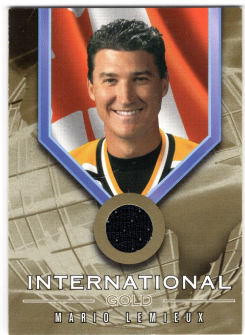 2001-02 BAP Signature Series International Medals #IG6 Mario Lemieux