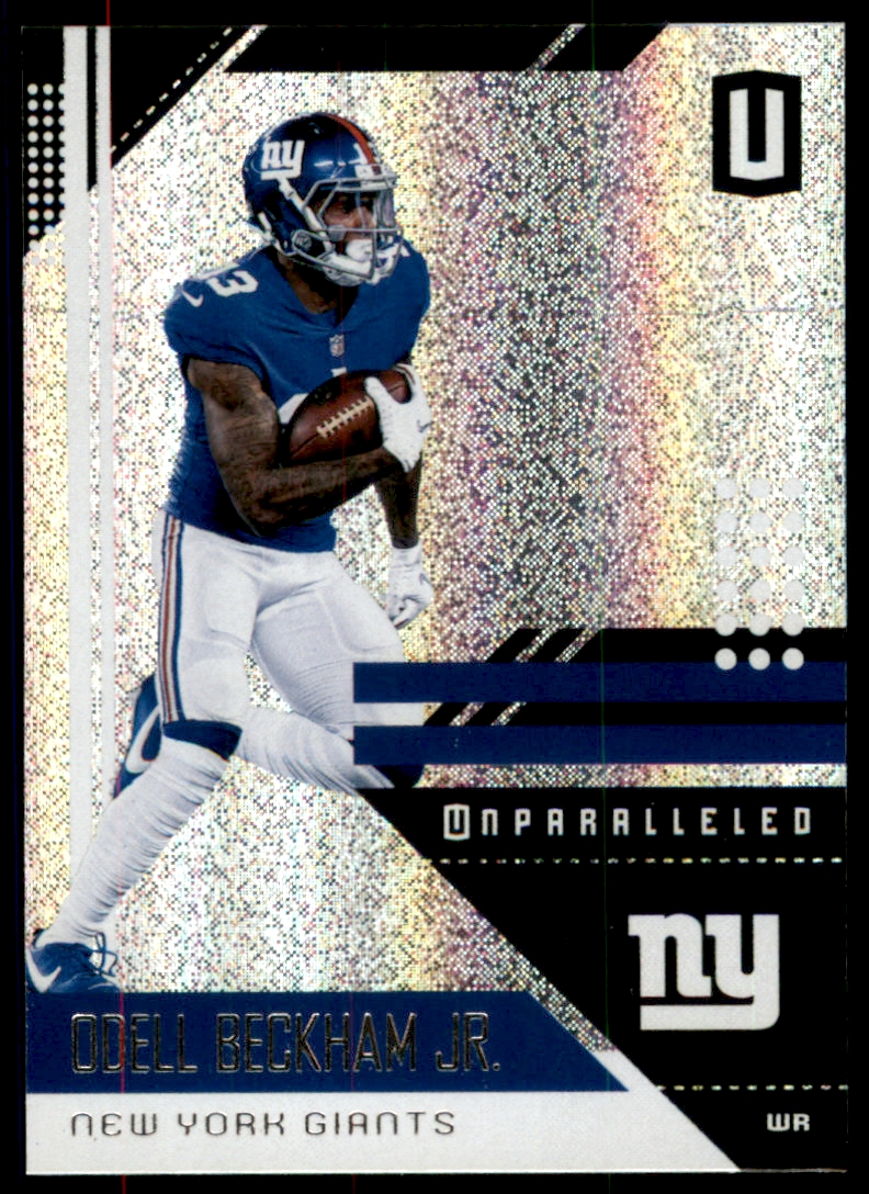 2018 Panini Unparalleled #140 Odell Beckham Jr.