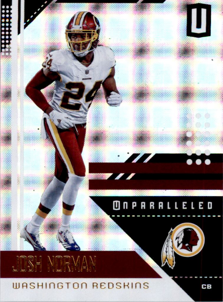 2018 Panini Unparalleled Superplaid #196 Josh Norman