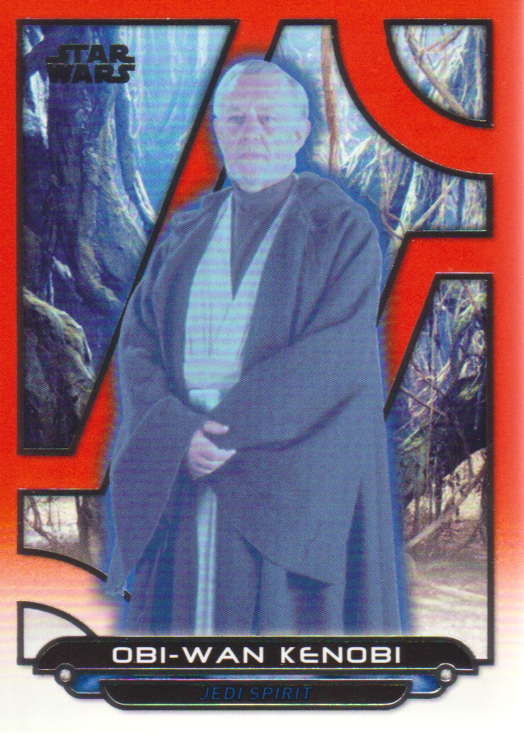 2018 Topps Star Wars Galactic Files Orange #ESB25 Obi-Wan Kenobi