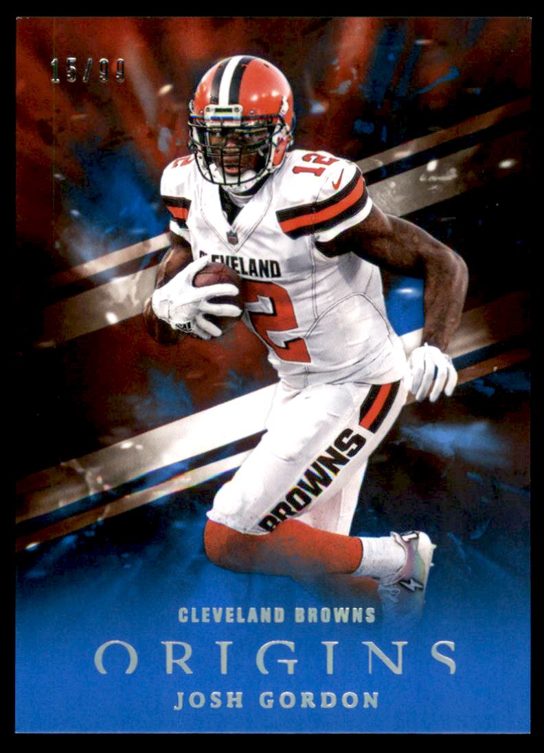 2018 Panini Origins Blue #9 Josh Gordon