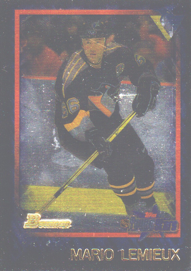 2001-02 Bowman YoungStars Ice Cubed #3 Mario Lemieux