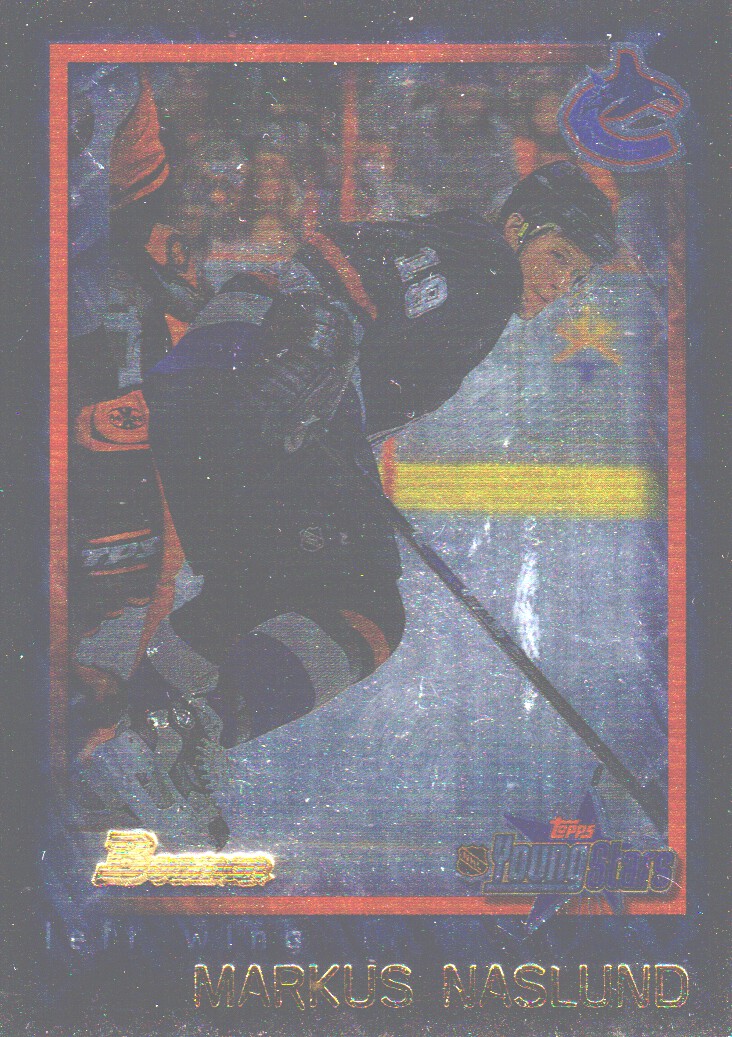 2001-02 Bowman YoungStars Ice Cubed #18 Markus Naslund