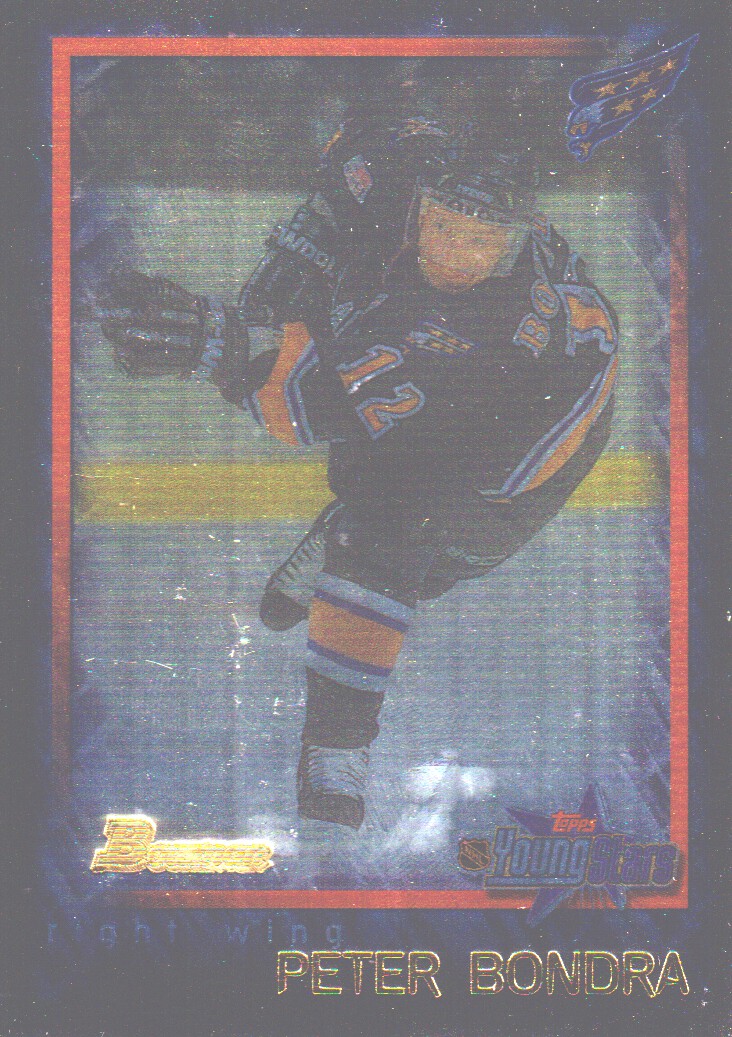 2001-02 Bowman YoungStars Ice Cubed #48 Peter Bondra