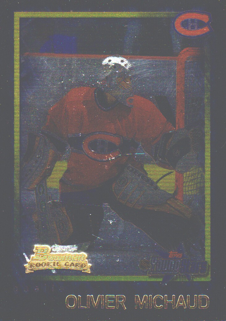 2001-02 Bowman YoungStars Ice Cubed #115 Olivier Michaud