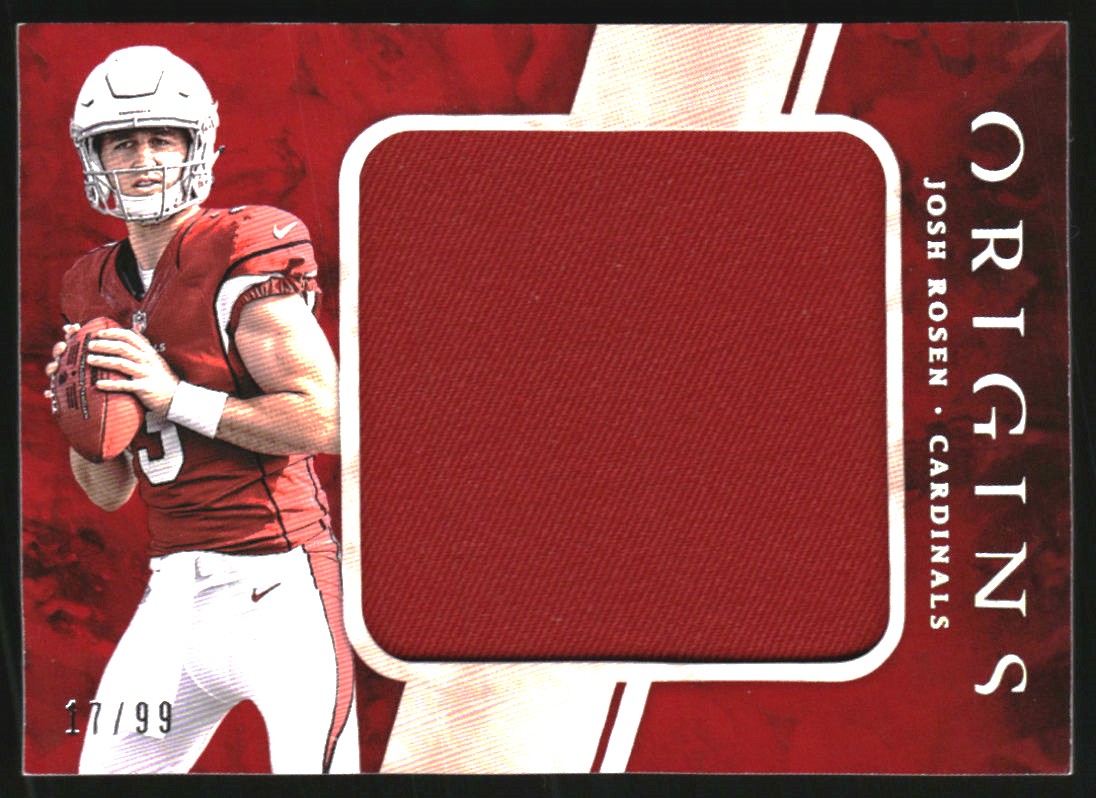 2018 Panini Origins Rookie Jumbo Jerseys Red #RJJ1 Josh Rosen