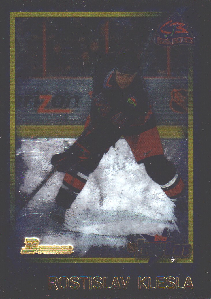 2001-02 Bowman YoungStars Ice Cubed #139 Rostislav Klesla