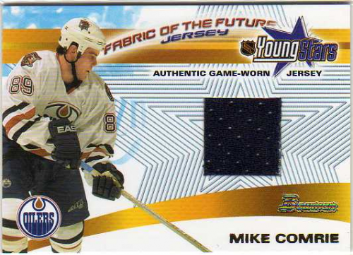 2001-02 Bowman YoungStars Relics #JMC Mike Comrie J