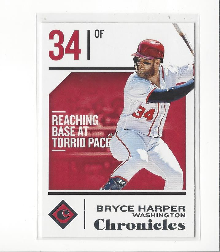 2018 Panini Chronicles #59 Bryce Harper