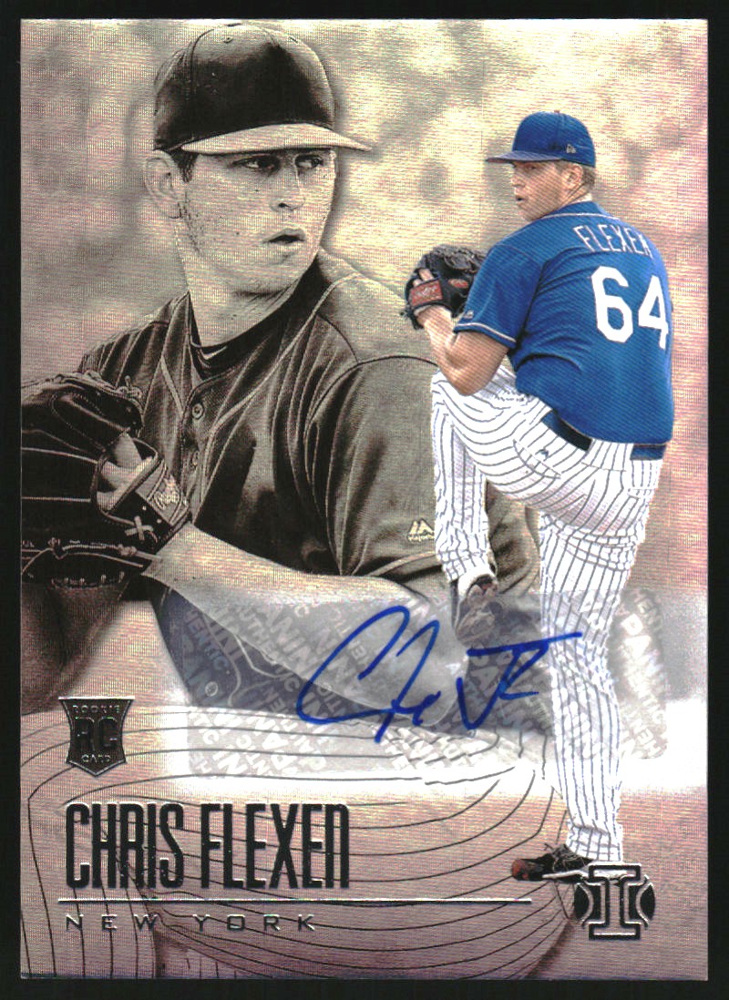2018 Panini Illusions Autographs #26 Chris Flexen
