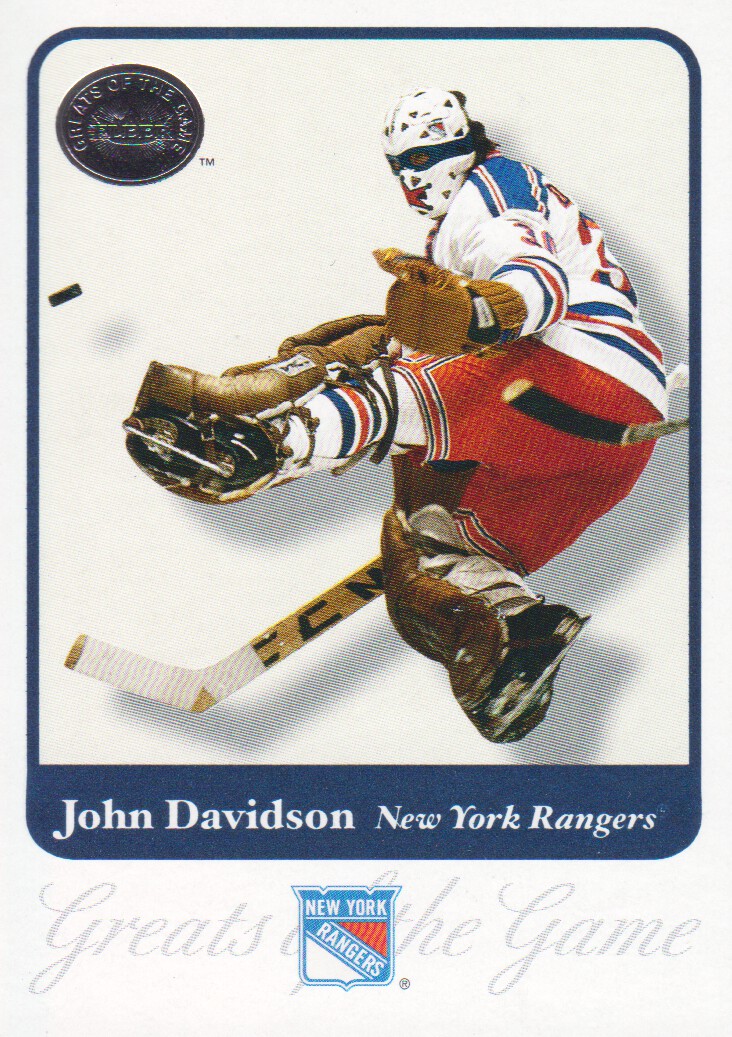 2001-02 Greats of the Game #10 John Davidson
