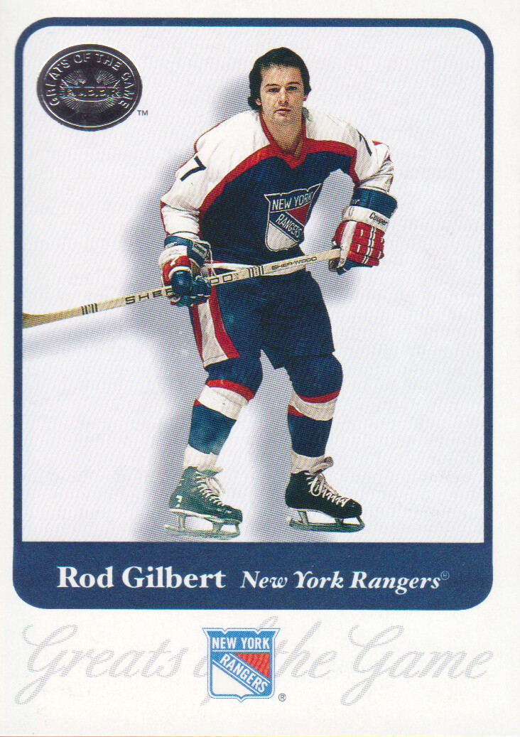 2001-02 Greats of the Game #23 Rod Gilbert