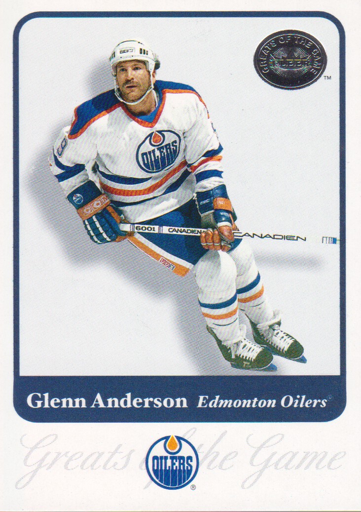 2001-02 Greats of the Game #32 Glenn Anderson