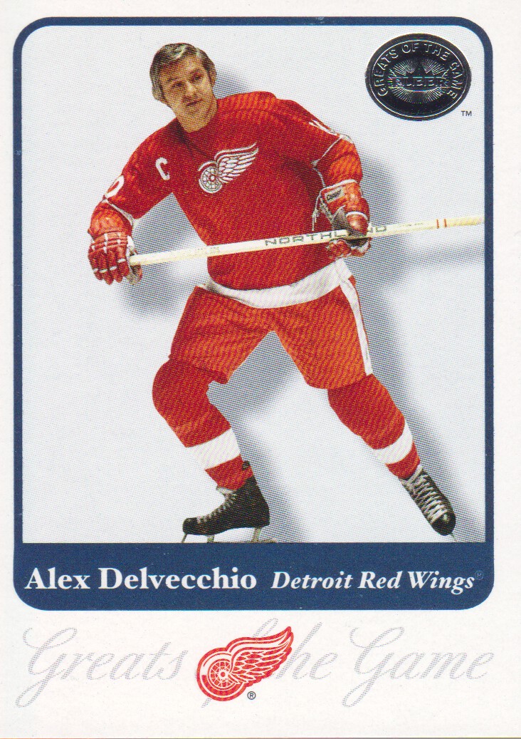 2001-02 Greats of the Game #40 Alex Delvecchio