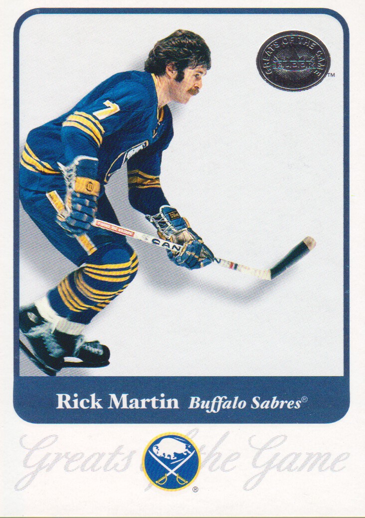 2001-02 Greats of the Game #49 Rick Martin