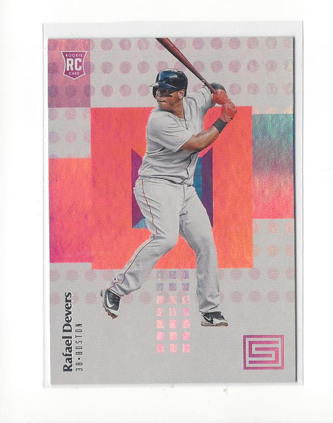 2018 Panini Status #3 Rafael Devers RC