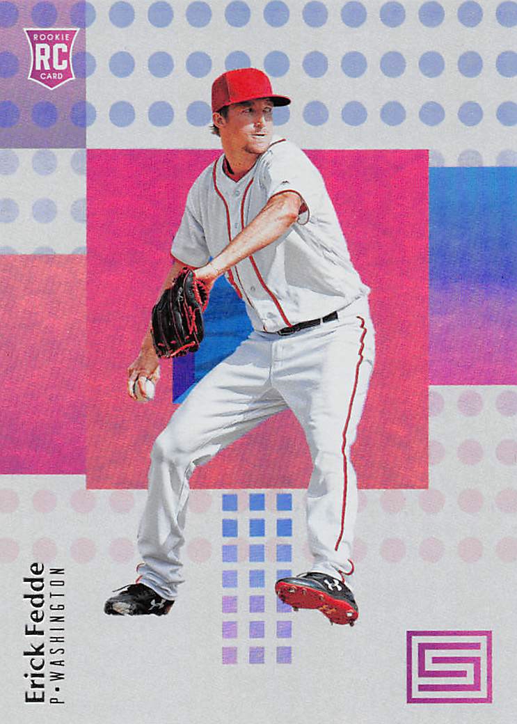 2018 Panini Status #24 Erick Fedde RC