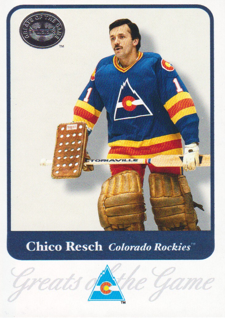 2001-02 Greats of the Game #64 Chico Resch