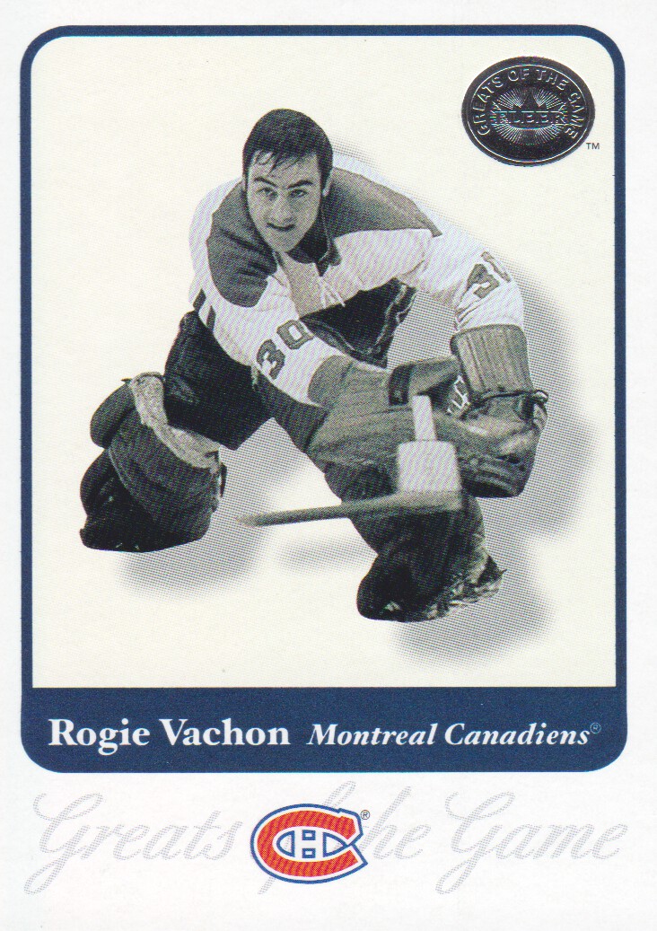 2001-02 Greats of the Game #68 Rogie Vachon
