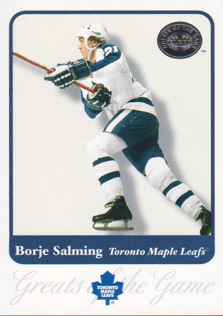 2001-02 Greats of the Game #73 Borje Salming