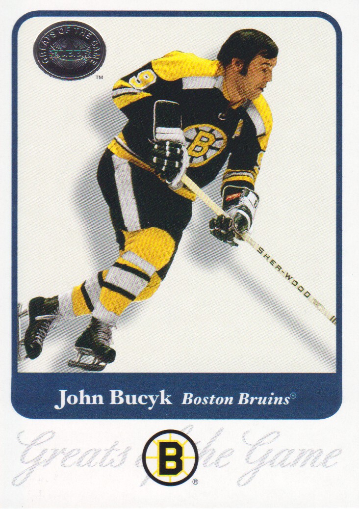 2001-02 Greats of the Game #76 John Bucyk