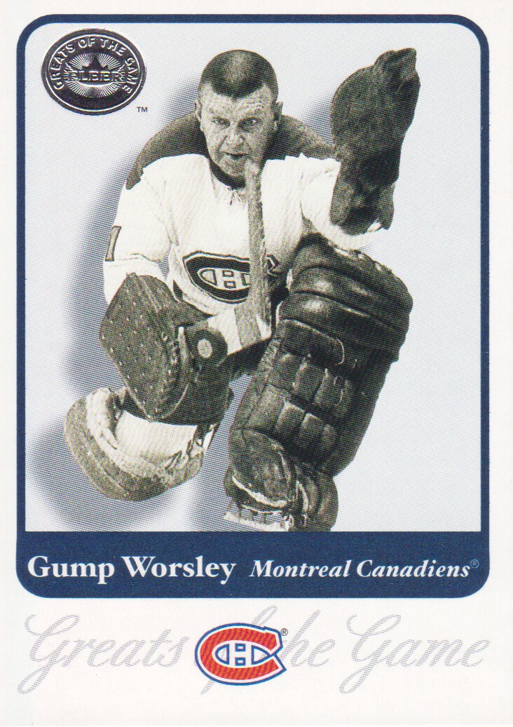 2001-02 Greats of the Game #88 Gump Worsley