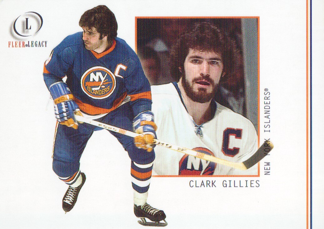 2001-02 Fleer Legacy #18 Clark Gillies