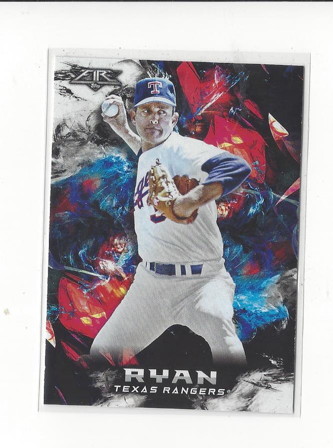 2018 Topps Fire #112 Nolan Ryan