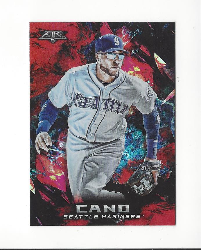 2018 Topps Fire Flame #108 Robinson Cano
