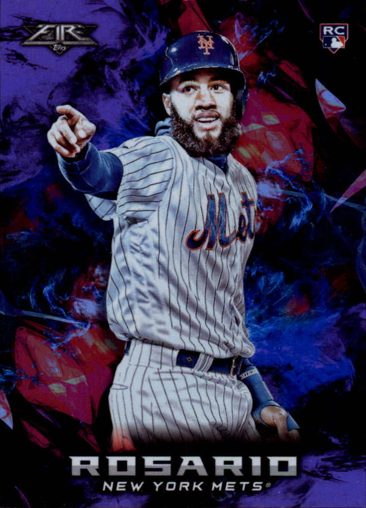 2018 Topps Fire Purple #63 Amed Rosario