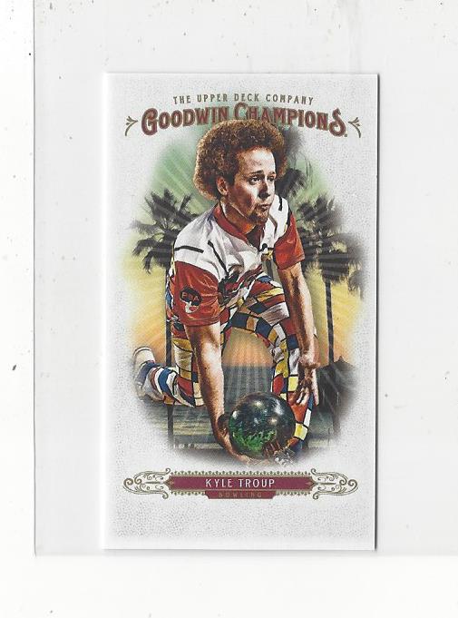 2018 Upper Deck Goodwin Champions Mini #32 Kyle Troup