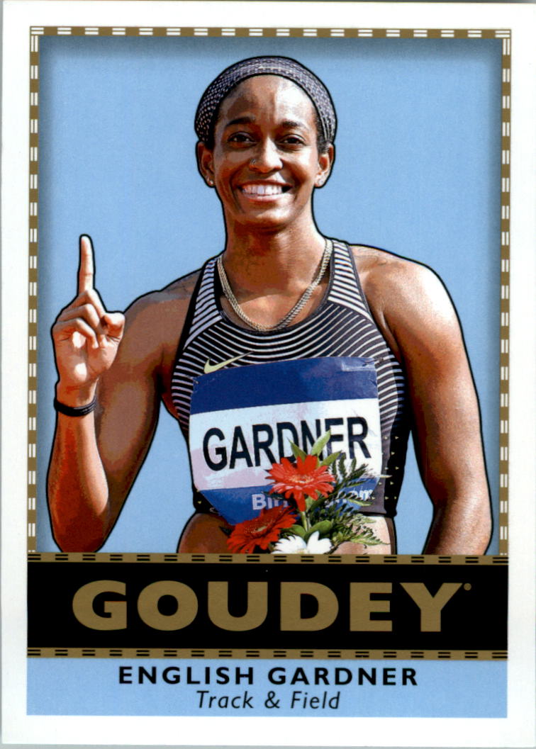 2018 Upper Deck Goodwin Champions Goudey #G22 English Gardner