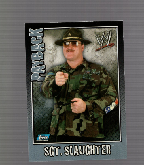 B6855- 2007 Topps WWE Payback Wrestling Cards 1-96 -You Pick- 15+ FREE US SHIP - Picture 8 of 9