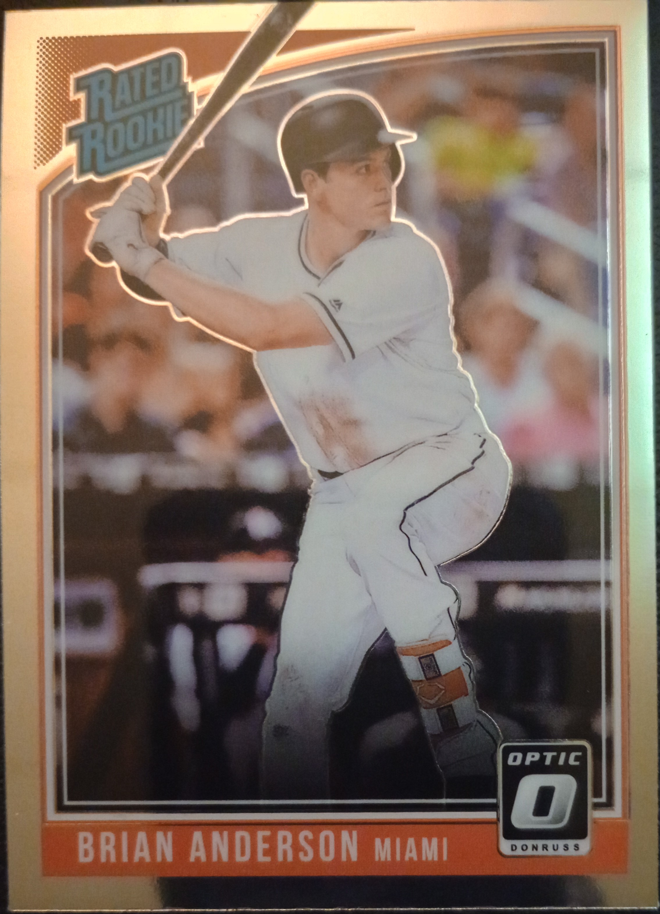 2018 Donruss Optic #185 Brian Anderson RR RC