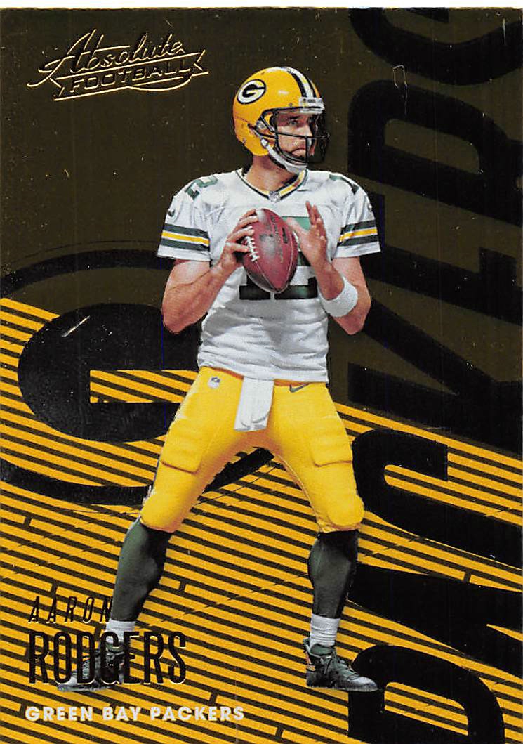 2018 Absolute #35 Aaron Rodgers