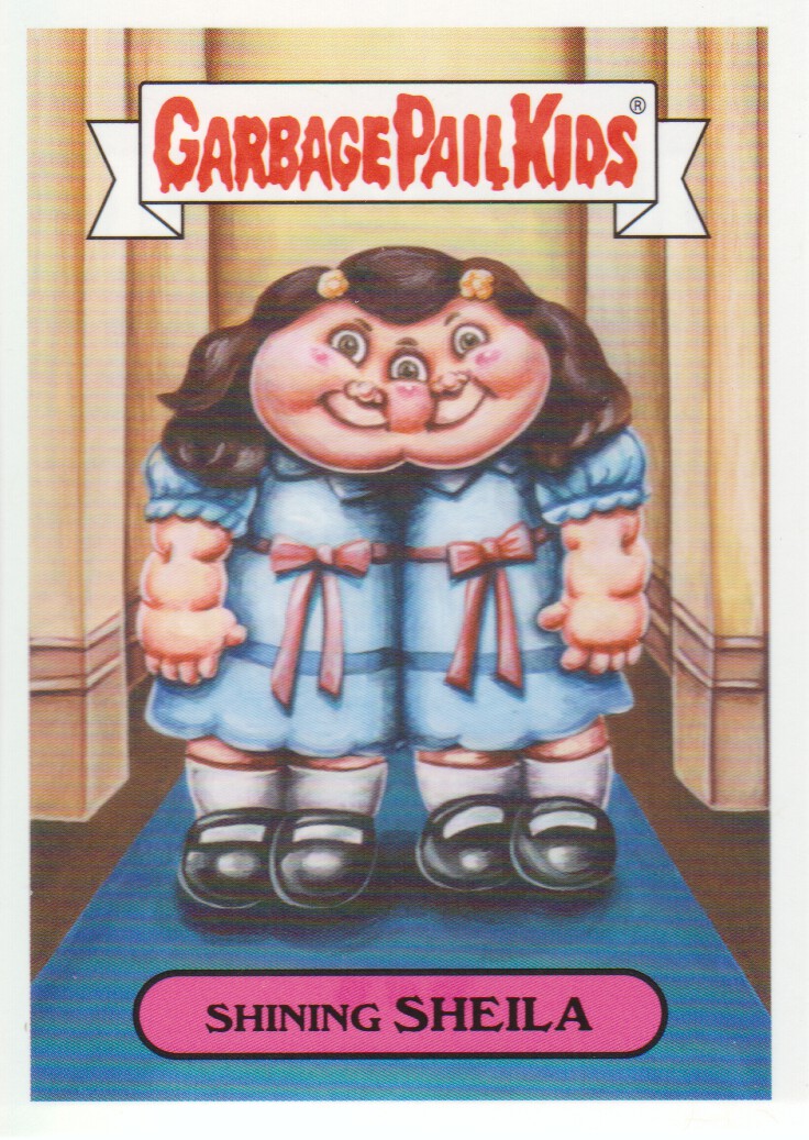 Garbage Pail Kids Oh The Horror Sticker 3b 80’s Horror Shining Sheila