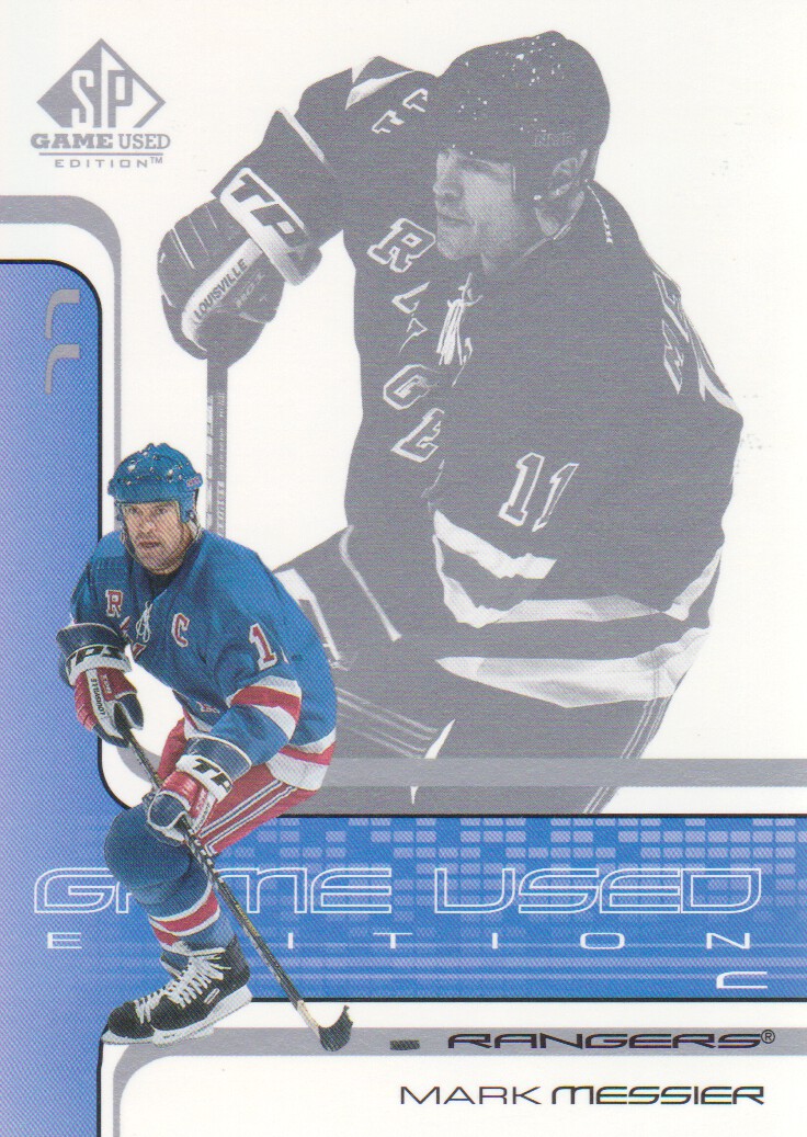2001-02 SP Game Used #35 Mark Messier
