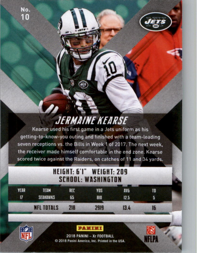 2018 Panini XR Football Card Pick (Base) - Picture 5 of 77